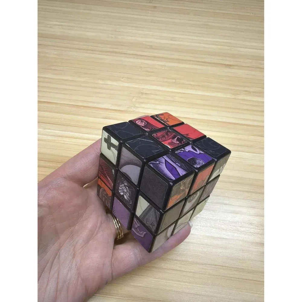 Nightmare Before Christmas Rubik's Cube 3x3‎ USAopoly Disney Loose Used